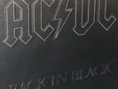 AC/DC Back in Black Vinyl LP 1980 Album Capitol SD 16018 Embossed Masterdisk