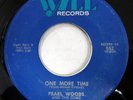 PEARL WOODS & GEMS 45 One More Time / Sloppin' VG+ on Wall soul funk r&b  Jx 39