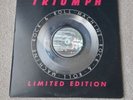 TRIUMPH  ROCK N ROLL MACHINE - SILVER VINYL LP RECORD