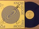 Knowledge Freedom Power - Slow Readers Club SIGNED Vinyl Record LP New