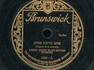 78tk-Jazz-BRUNSWICK 3568-Johnny Dodds Black Bottom Stompers-(After you've gone)