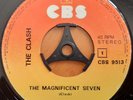 THE CLASH THE MAGNIFICENT SEVEN ORIG GREEK 45' CBS 1981 RARE