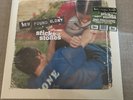 New Found Glory Sticks and Stones 12” Vinyl LP Clear Blue W/ Red Splatter SEALED