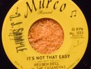 northern soul REUBEN BELL It s Not That Easy / Hummin' A Sad Song  MURCO 1035