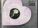 TAYLOR SWIFT - LOVER (Live from Paris) HEART SHAPED VINYL - RARE. In hand.