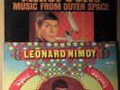 2 RARE 'LEONARD NIMOY' 'STAR TREK' RELATED ALBUMS '67 OUTER SPACE/SPACE ODDYSEY