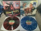 Stone Temple Pilots Core & Purple Vinyl 2xLPs Record Albums Red & Blue Splatter