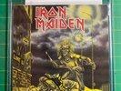 IRON MAIDEN Sanctuary VINTAGE AUTHENTIC SIGNED in 1981 4X Paul Steve Dave Adrian