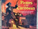 Walt Disney's Pirates Of The Caribbean Vinyl LP 1968 Record w Attached Book