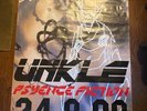 FUTURA 2000 POSTER FOR UNKLE PSYENCE FICTION LIMITED OVERSIZED (24.8.98)