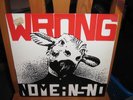 NO MEANS NO LP WRONG, schw. Vinyl, 1989, Alernative Tentacles, HARDCORE, PUNK