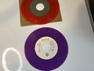 Decorative Colored Vinyl 45 Records Jukebox Untested Used Purple Prince Red RCA