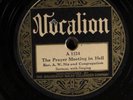 Rev. A.W. Nix & His Congregation VOCALION 1124 E-/V 