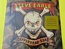 LP STEVE EARLE Copperhead Road SEALED Hype sticker  country folk rock
