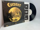 Coroner R.I.P. US 1987 Noise Records Speed Metal Inner VG+/EX LP Vinyl Shrink