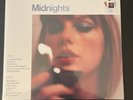 Taylor Swift Midnight Moonstone Blue Vinyl LP Record With Hand Signed Photo New
