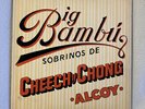 Cheech and Chong Big Bambu 1972 LP with ROLLING PAPER Ode Records SP 77014