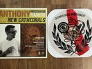 Anthony Raneri - New Cathedrals CLEAR w/RED Stripe EP vinyl RARE /50  bayside