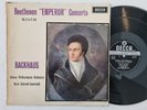 Decca SXL 2179 WBg ED2 Beethoven Piano Concerto 5 - Wilhelm Backhaus UK LP