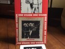 Queen One Vision 7 inch single and promotion cardboard stand