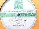 BBC Transcription - Top of The Pops 688 / Bob Marley Eric Clapton The Banned
