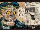 Ralph Records Buy Or Die 1980 1/2 Gary Panter Poster Residents Tuxedo Moon Punk