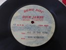 DICK JAMES MUSIC LTD 2 SIDE ACETATE  KEN KIRKHAM All In The Mind (THE BEATLES?)