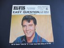 Elvis Presley - Easy Question 1965 GERMANY 45 RCA VICTOR