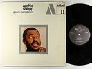 Archie Shepp - Poem For Malcolm LP - BYG Actuel France VG+