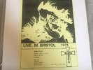 black sabbath vinyl LP . Live In Bristol 1975 .