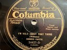 78 Rpm Blues, Bessie Smith 'I'm Wild About That Thing' Ed Lang Guitar  US Orig