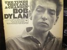 Bob Dylan The Times They Are A-Changin 2 Eye lyric sheet NM-/VG+1965 record LP
