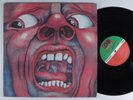 KING CRIMSON The Court Of The Crimson King ATLANTIC LP VG+ textured gatefold b