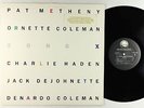 Pat Metheny/Ornette Coleman - Song X LP - Geffen VG+ PROMO