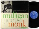Thelonious Monk - Mulligan Meets Monk LP - Riverside - RLP 12-247 Mono DG