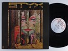 STYX The Grand Illusion A&M LP VG+ with poster b