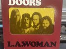 THE DOORS LA WOMAN '71 US ELEKTRA DIE CUT ROUNDED CRUCIFIX SLEEVE Near Mint