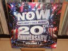NOW THAT'S WHAT I CALL MUSIC 20TH ANNIVERSARY VOL 1 BLUE/RED LP BRITNEY SPEARS