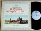 PIERRE FOURNIER Suites for Cello Solo 1 & 2 BACH 1stPress DGG ARCHIV STEREO MINT