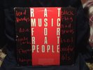 Rat Music For Rat People Punk V/A LP 1982 Pressing
