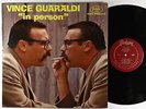 Vince Guaraldi - In Person LP - Fantasy - 3352 Mono DG VG+