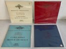 4 LP HASKIL & GRUMIAUX PHILIPS MINIGROOVE COMPLETE BEETHOVEN SONATAS SET RARE