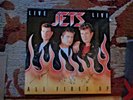 RARE FULLY SIGNED ROCKABILLY LP RECORD THE JETS ALL FIRED UP SUPERB EX R n ROLL
