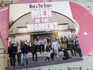 Man And The Echo, Men Of The Moment GAMMON PINK vinyl (Cold War Steve cover art)