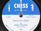 Hear  Blues 78 Jimmy Rogers - That'S All Right / Ludella On Chess