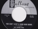 JAGGED EDGE You Can't Keep A Good Man Down RARE US garage 45 psych LISTEN