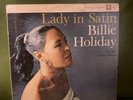 BILLIE HOLIDAY - LADY IN SATIN - LP Vinyl, Columbia Original 6 Eye Mono, VG+