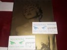 madonna who's that girl world tour japan programme più biglietti