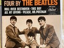 ORIGINAL 1964 FOUR BY THE BEATLES 33RPM 7