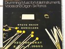 Steve Reich – Drumming, Music for Mallet Instruments  3 Lp Box